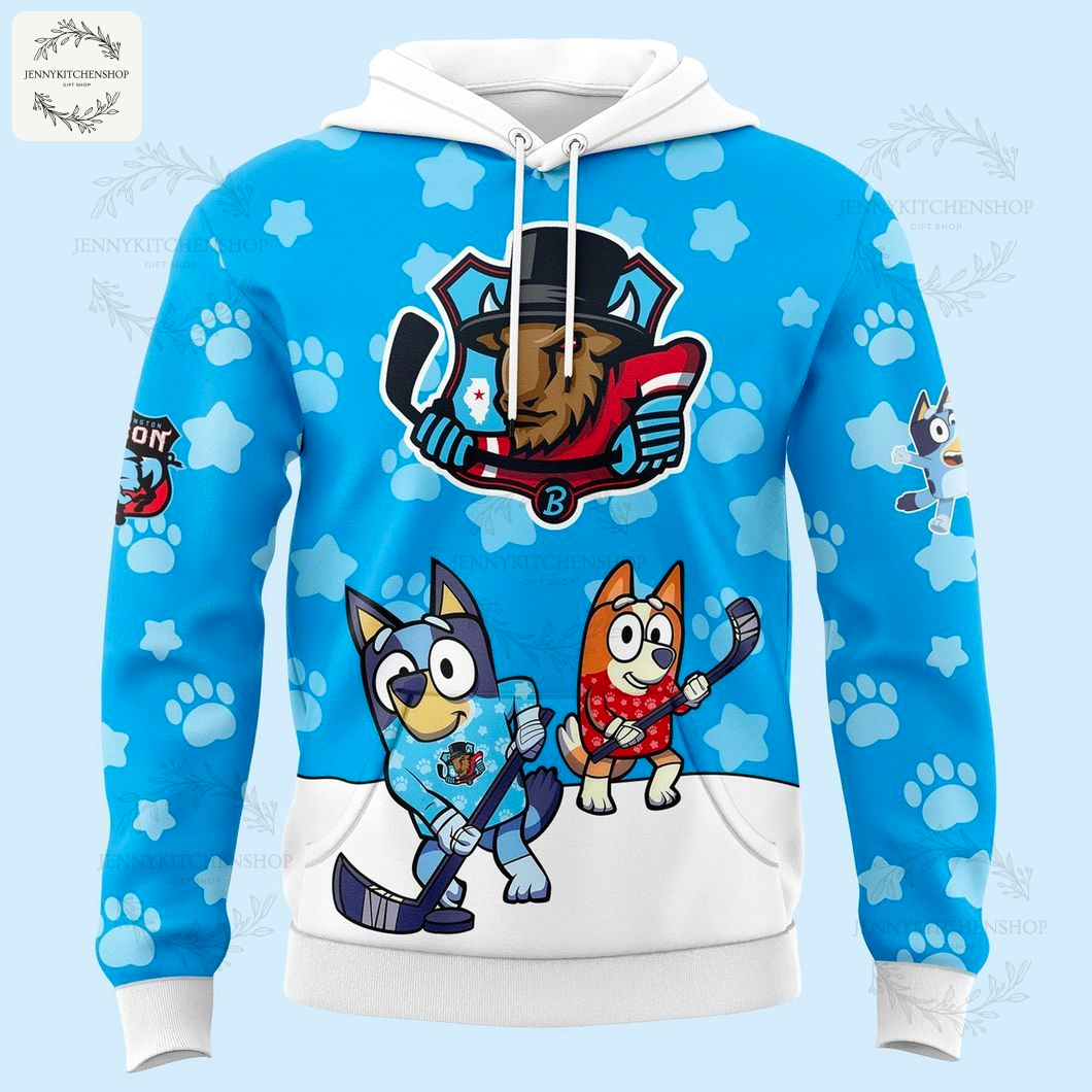 Bloomington Bison x Bluey Day 2025 Hoodie
