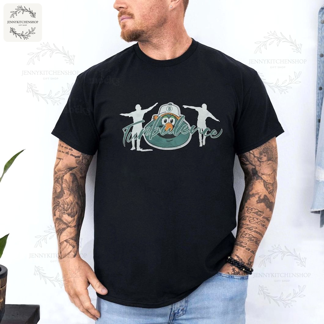 Boston Red Sox Turbulence Inspired Mascot Graphic Fans T-Shirt