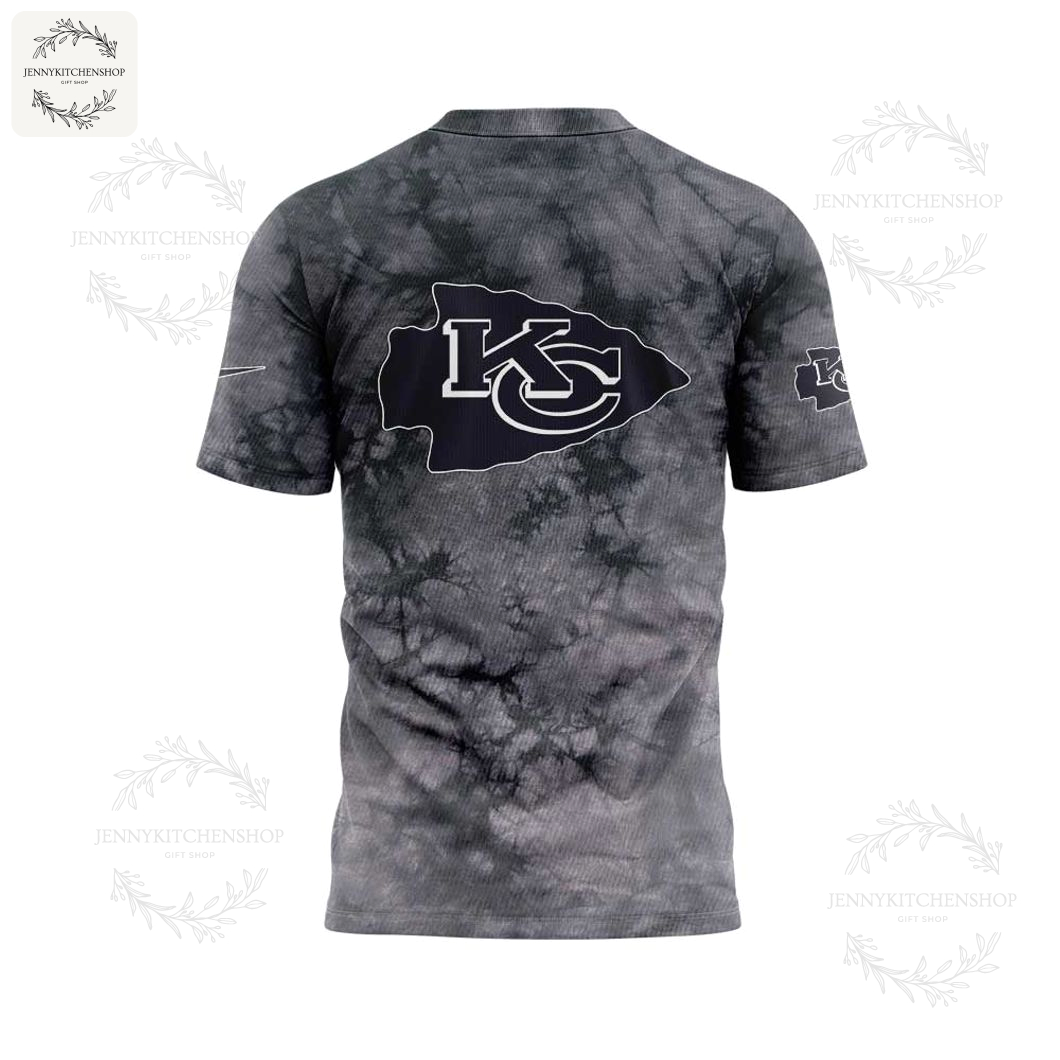 Chiefs x AC/DC Rock Legends Tie-Dye Shirt – Back In Black Edition
