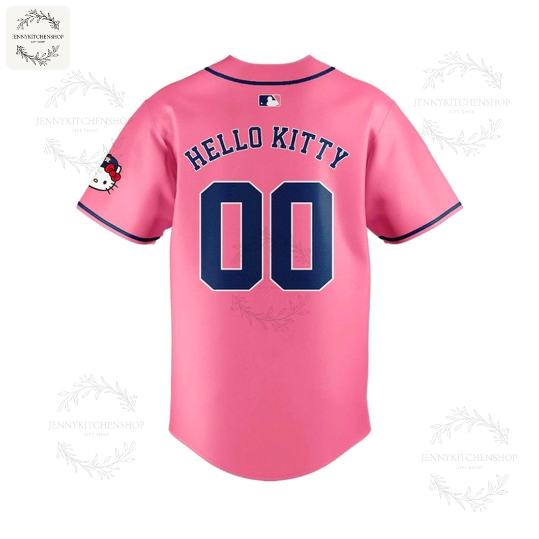 Houston Astros Hello Kitty Night Custom Jersey