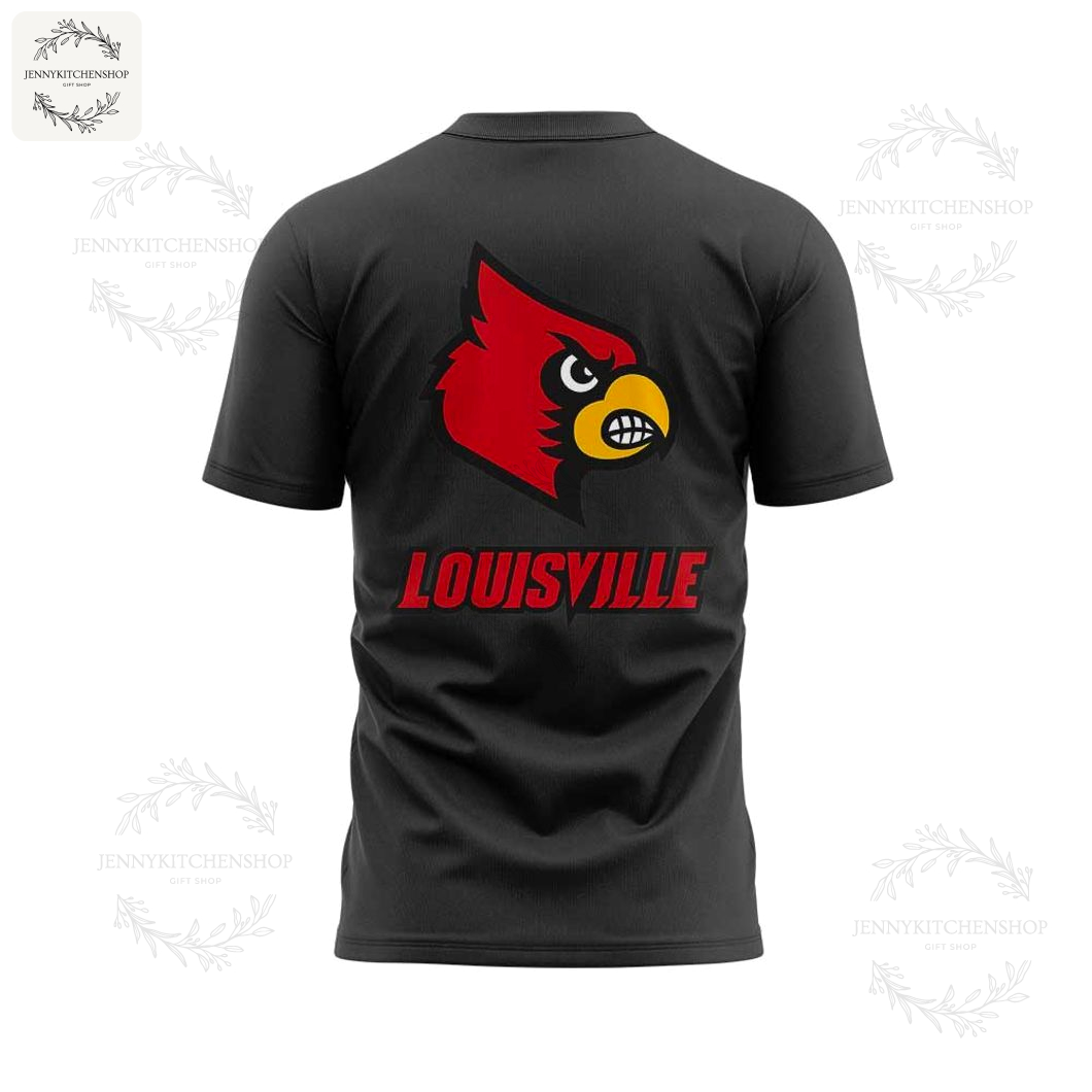 Louisville Cardinals Football For The Ville 2025 T-Shirt