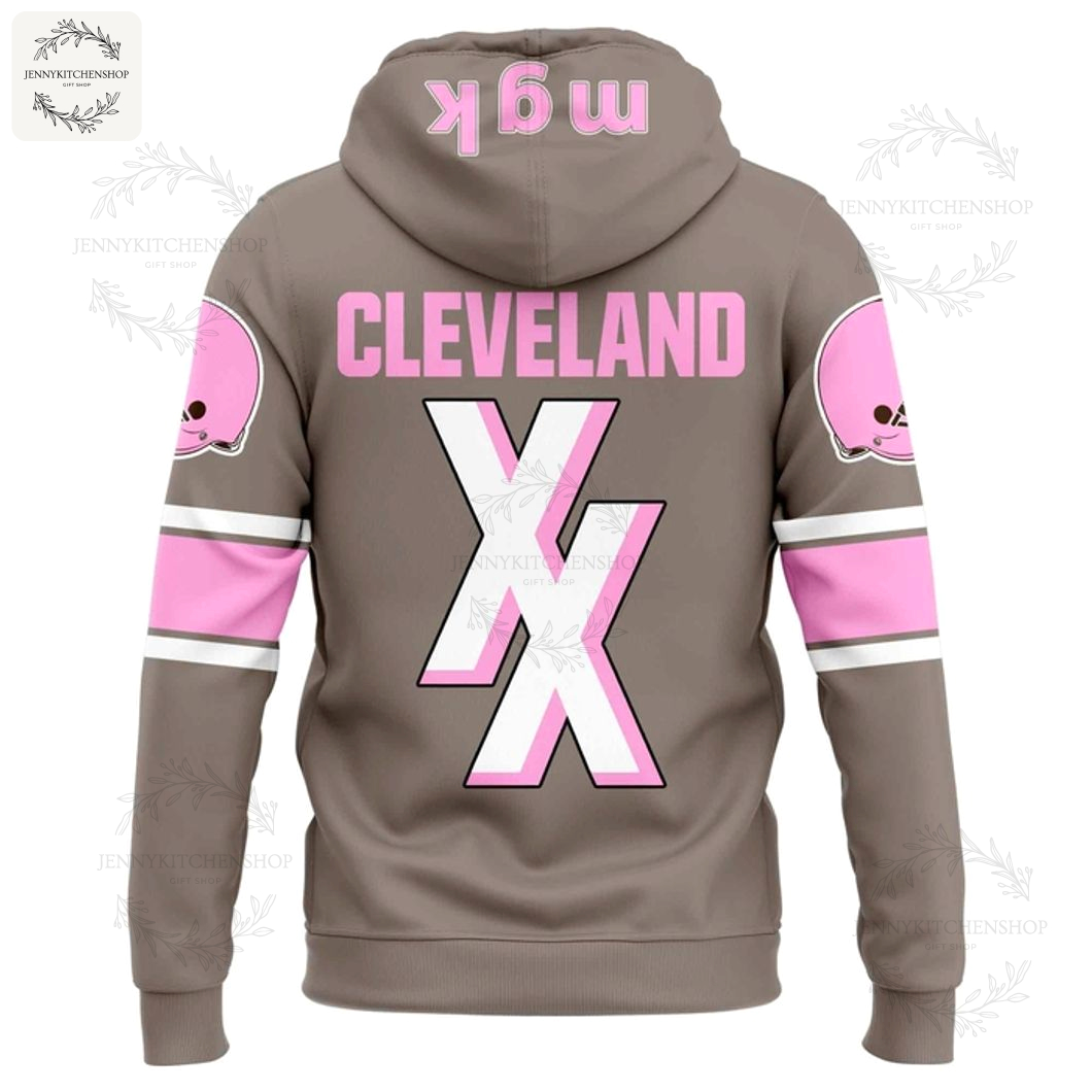 MGK X Cleveland Browns Tan Fans Limited Edition Hoodie