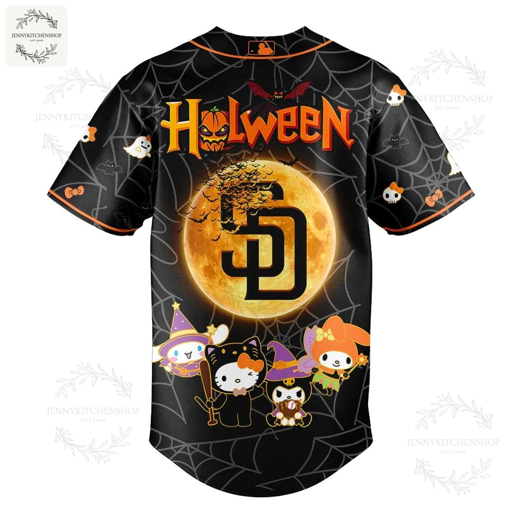 San Francisco Giants x Hello Kitty and Friends Halloween Baseball Jersey