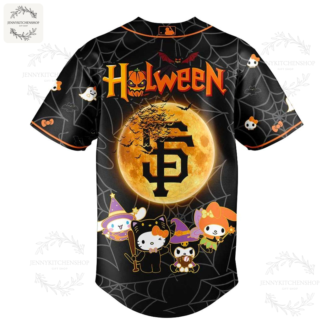 SF Giants x Hello Kitty and Friends Halloween Baseball Jersey