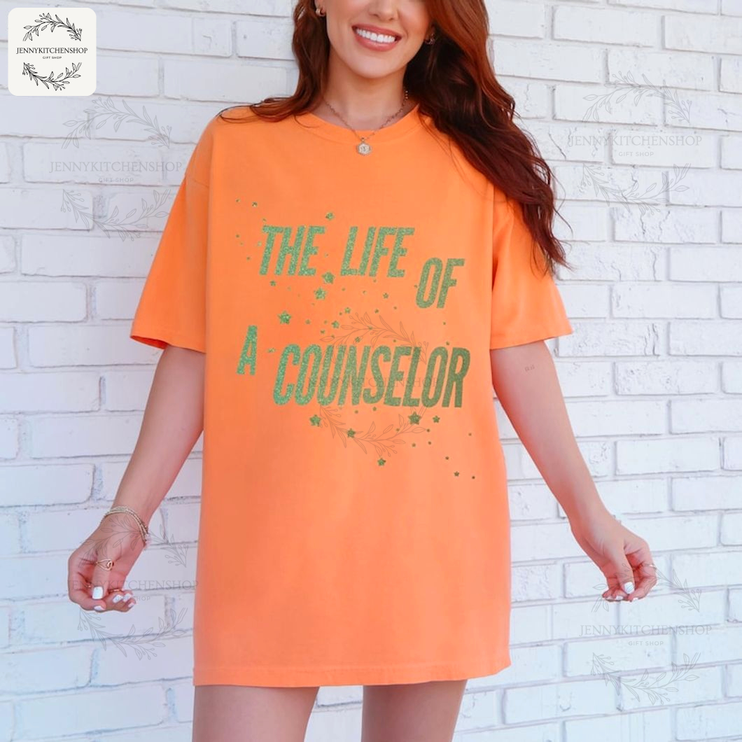 The Life of a Counselor Counselor Comfort Back to School T-Shirt