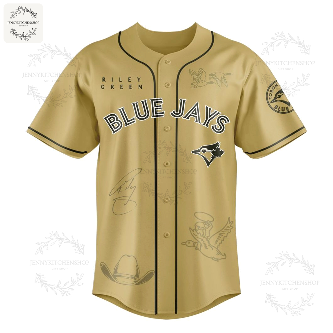 Blue Jays x Riley Green Damn Country Music Tour Jersey