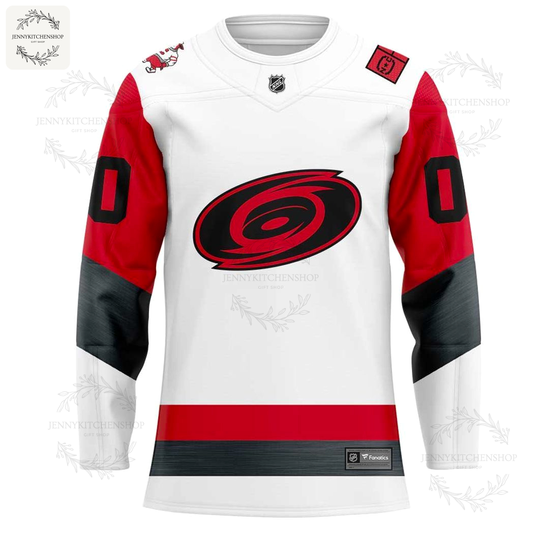 Carolina Hurricanes Unveil New Road White Uniform Hockey Jersey