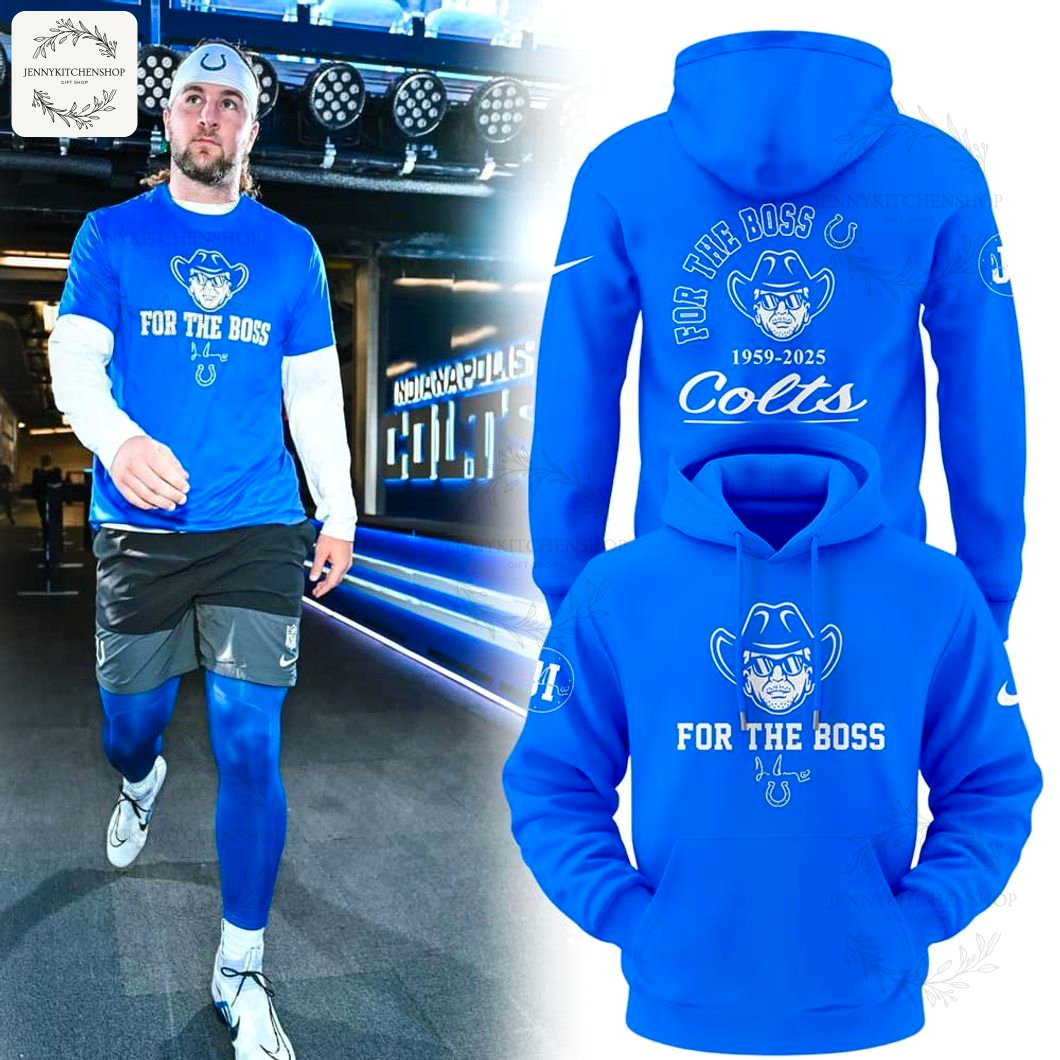 Colts For The Boss Tribute Shirt Indianapolis Fan Gear 1959-2025 Show Loyalty