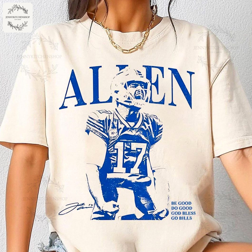 Josh Allen Bills Mafia Vintage Game Day Tee - Show Your Buffalo Pride!
