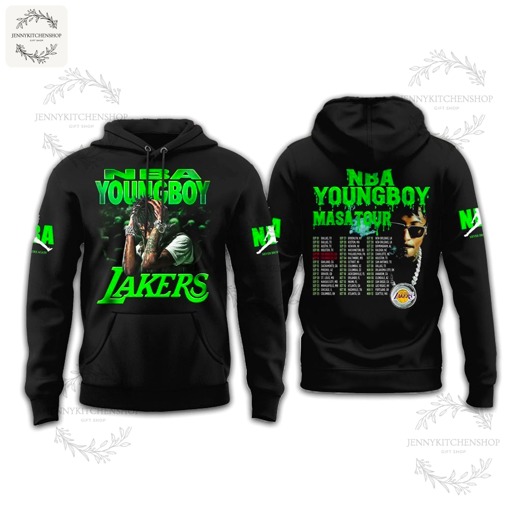 NBA Youngboy Lakers Masa Tour 2025 Shirt