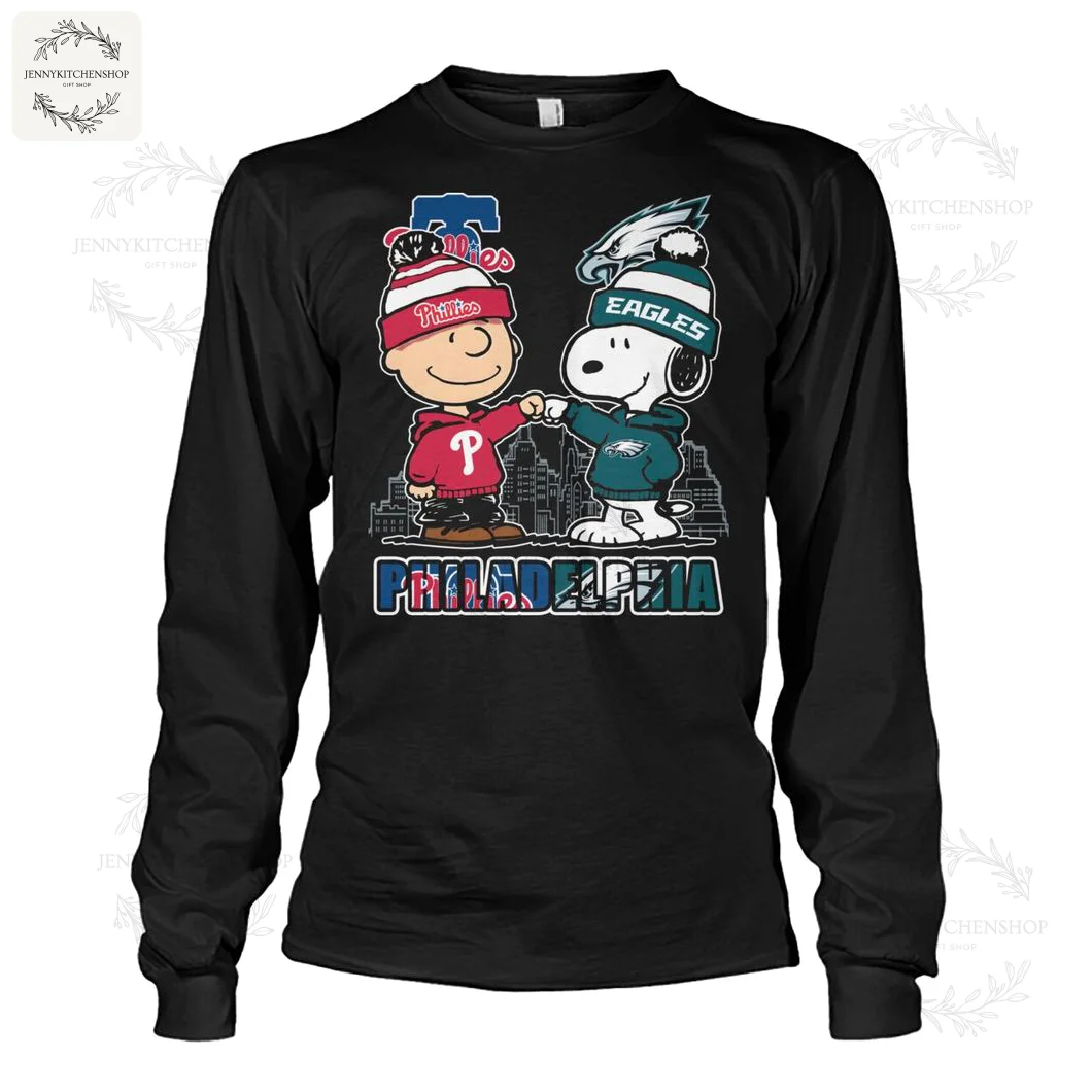 Philadelphia Phillies x Eagles Peanuts Fan Unity - Exclusive Philly Sports Apparel