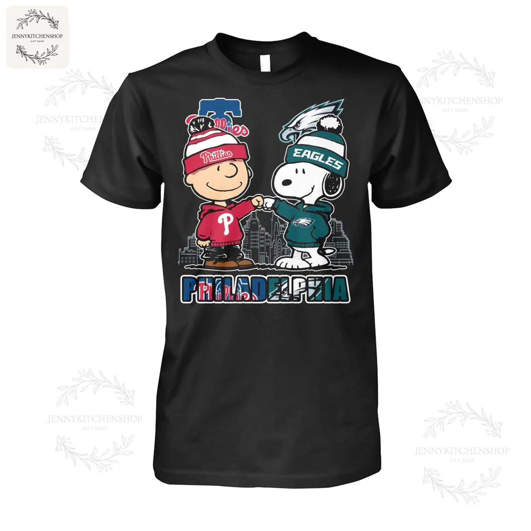 Philadelphia Phillies x Eagles Peanuts Fan Unity - Exclusive Philly Sports Apparel