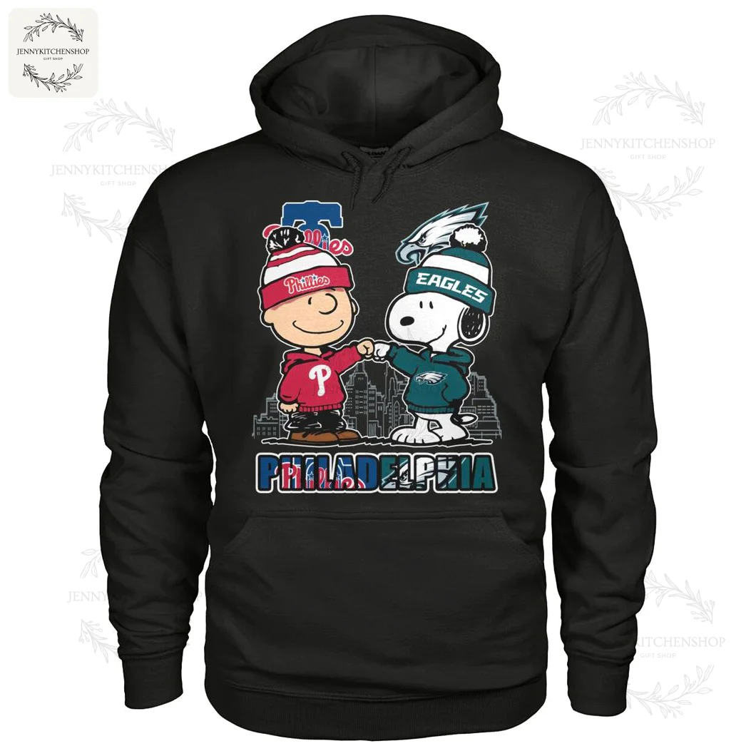 Philadelphia Phillies x Eagles Peanuts Fan Unity - Exclusive Philly Sports Apparel