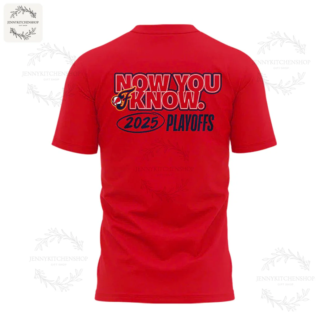 Playoffs Indiana Fever Special Red T-Shirt