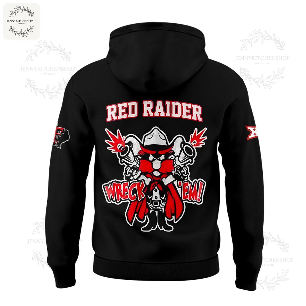 Premium Texas Tech Red Raiders Take Three Hoodie - Comfort & Iconic Fan Style
