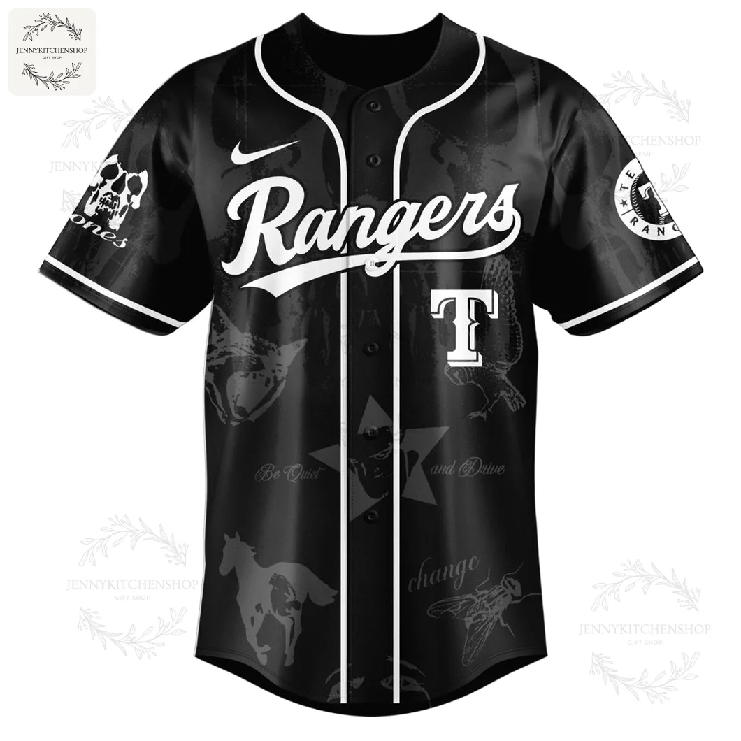 Rangers x Deftones North American Tour 2025 Fan Gears Jersey