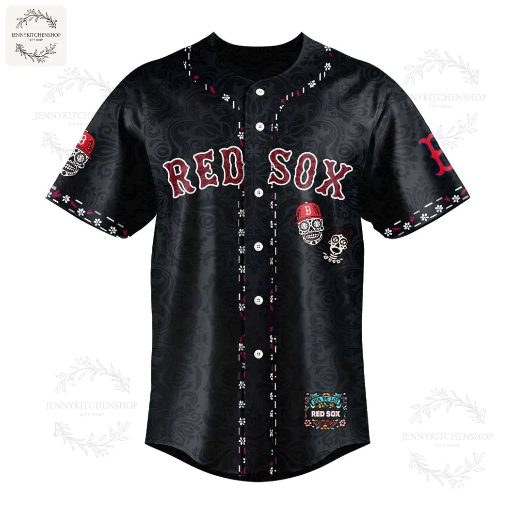 Red Sox Dia De Los Jersey
