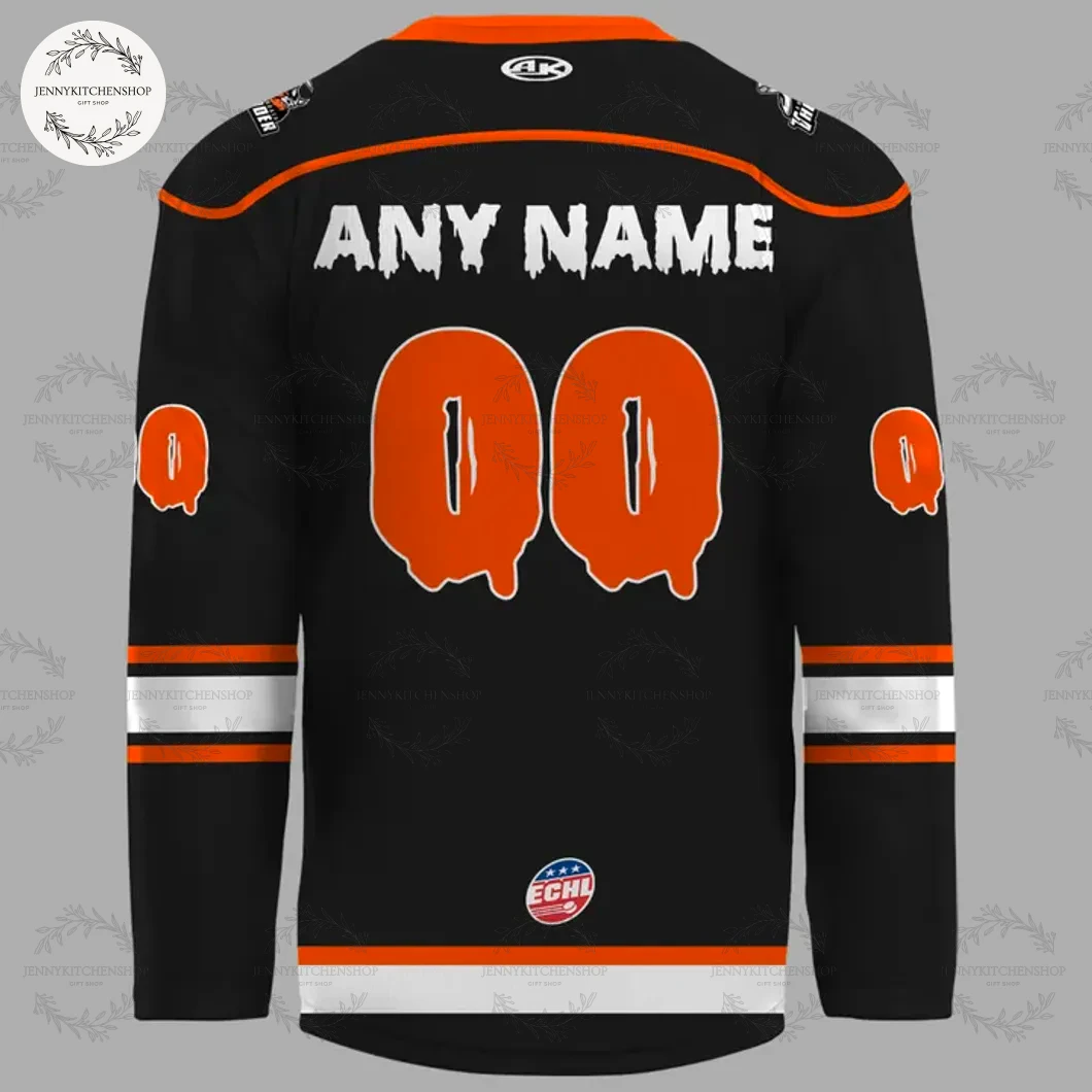 Adirondack Thunder Halloween Game 2025 Jersey