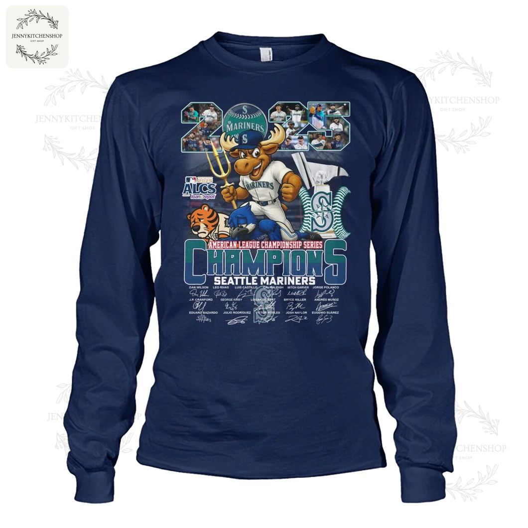 ALCS 2025 Seattle Mariners Champions T-Shirt