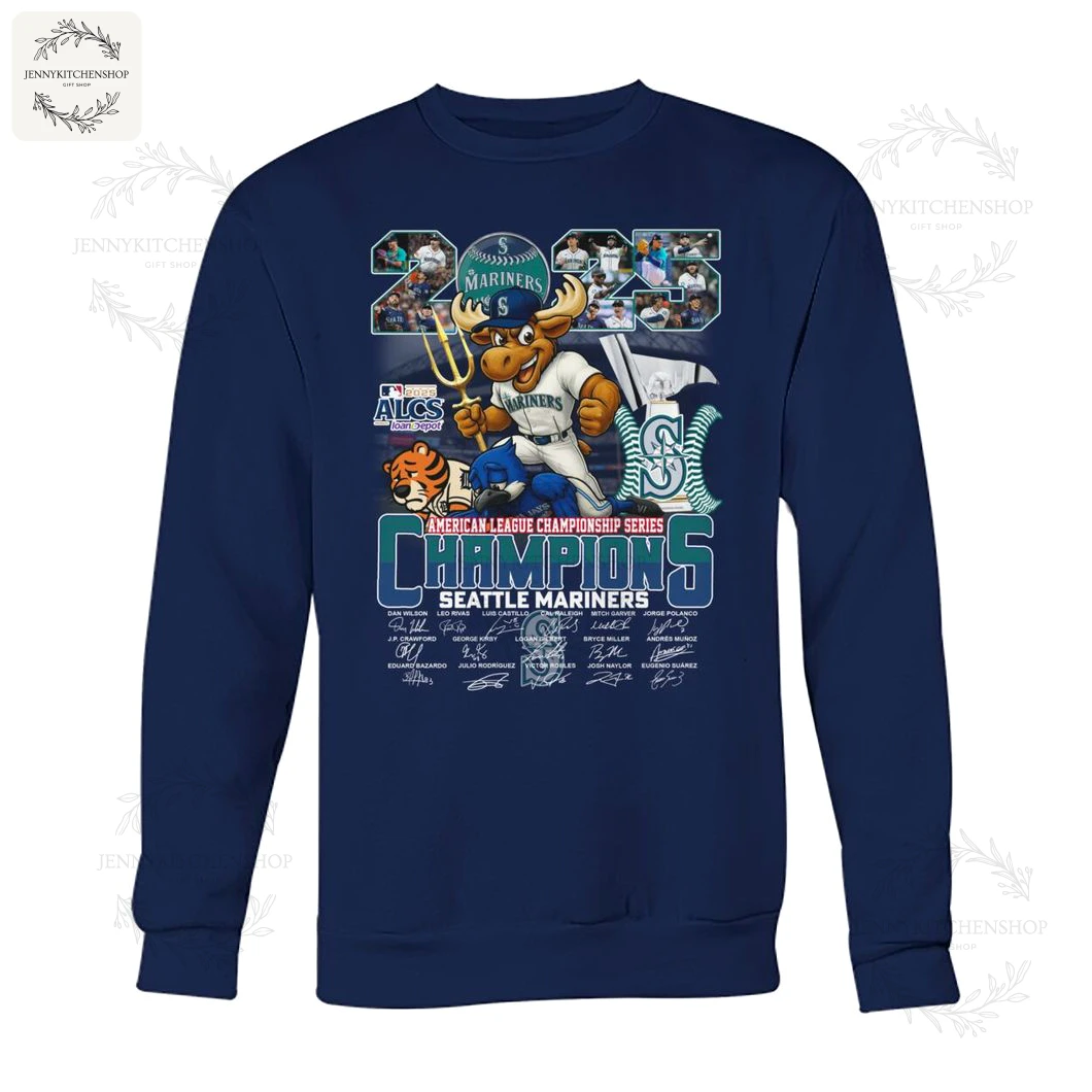 ALCS 2025 Seattle Mariners Champions T-Shirt