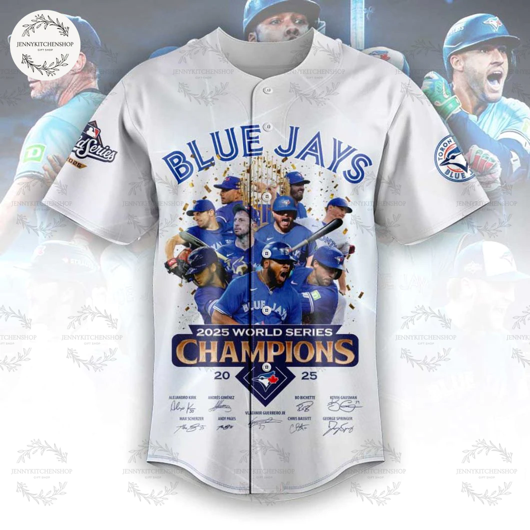 Blue Jays 2025 Champions World Series Limited Jersey