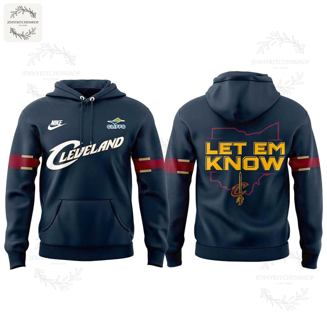 Cleveland Cavaliers Uniform Let Me Know Hoodie
