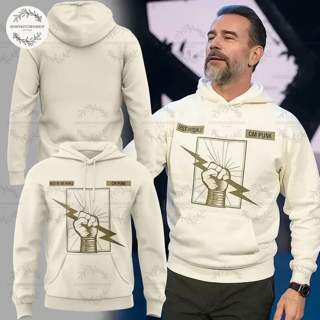 CM Punk Best In The World 2025 Hoodie