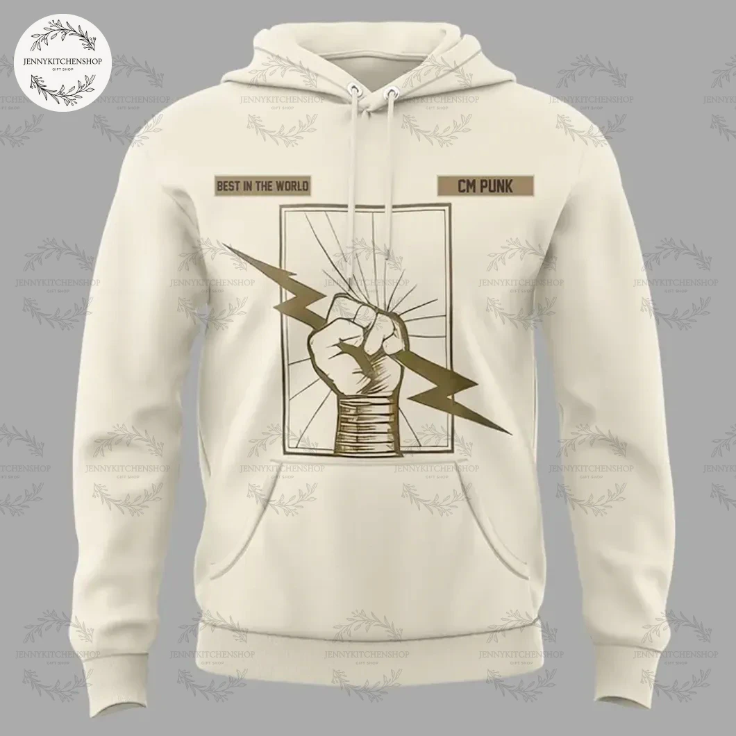 CM Punk Best In The World 2025 Hoodie