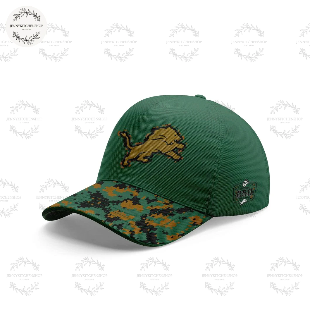 Detroit Lions 2025 Salute to Service Camo Limited Hoodie