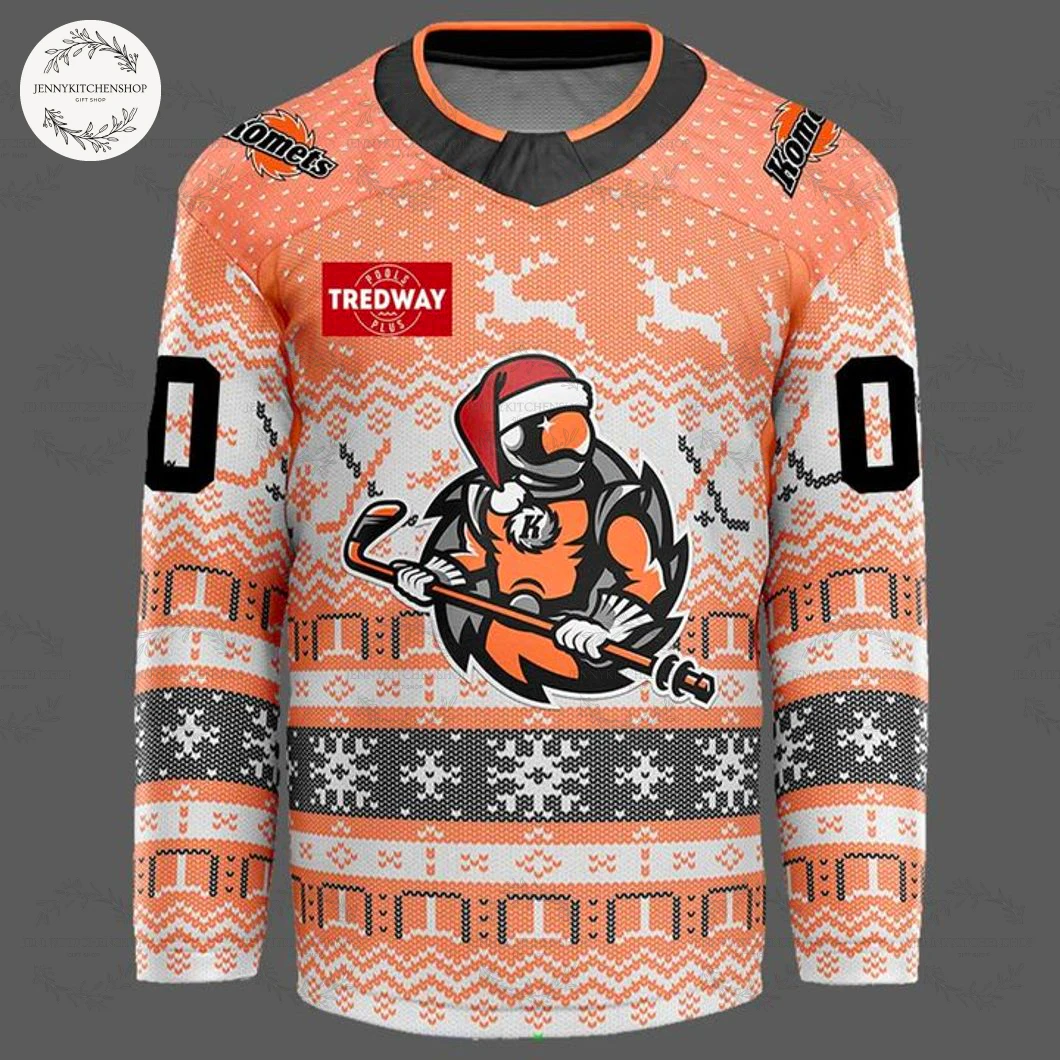 Fort Wayne Komets Ugly Christmas Night 2025 Limited Jersey