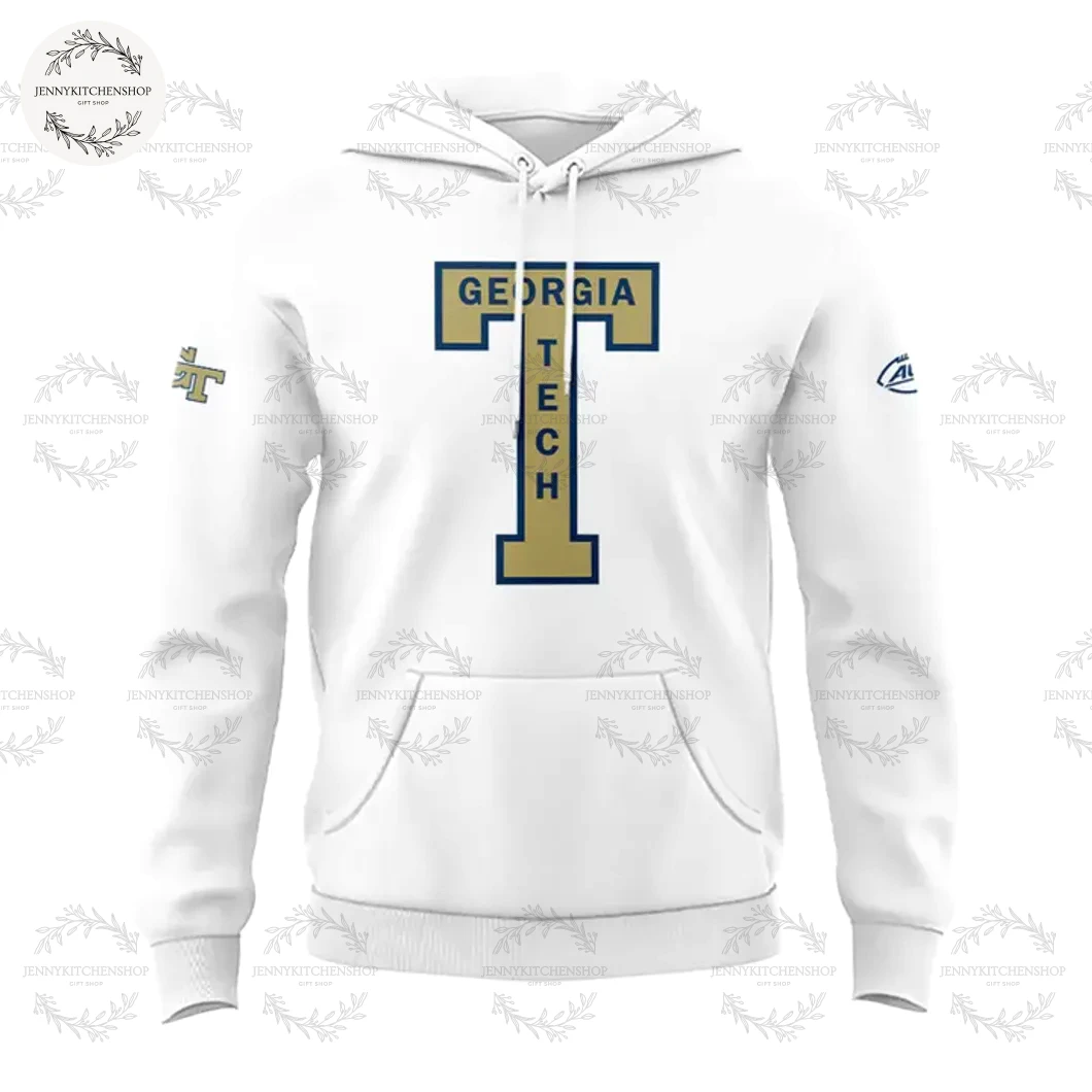 Georgia Tech Football New 2025 Fans Hoodie