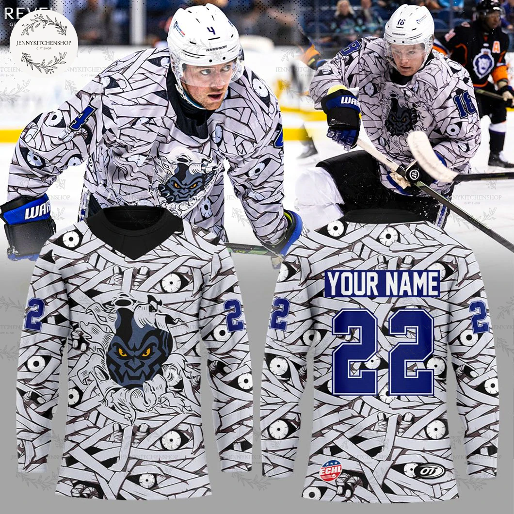 Greensboro Gargoyles Monster Mash Uniform Hockey Jersey