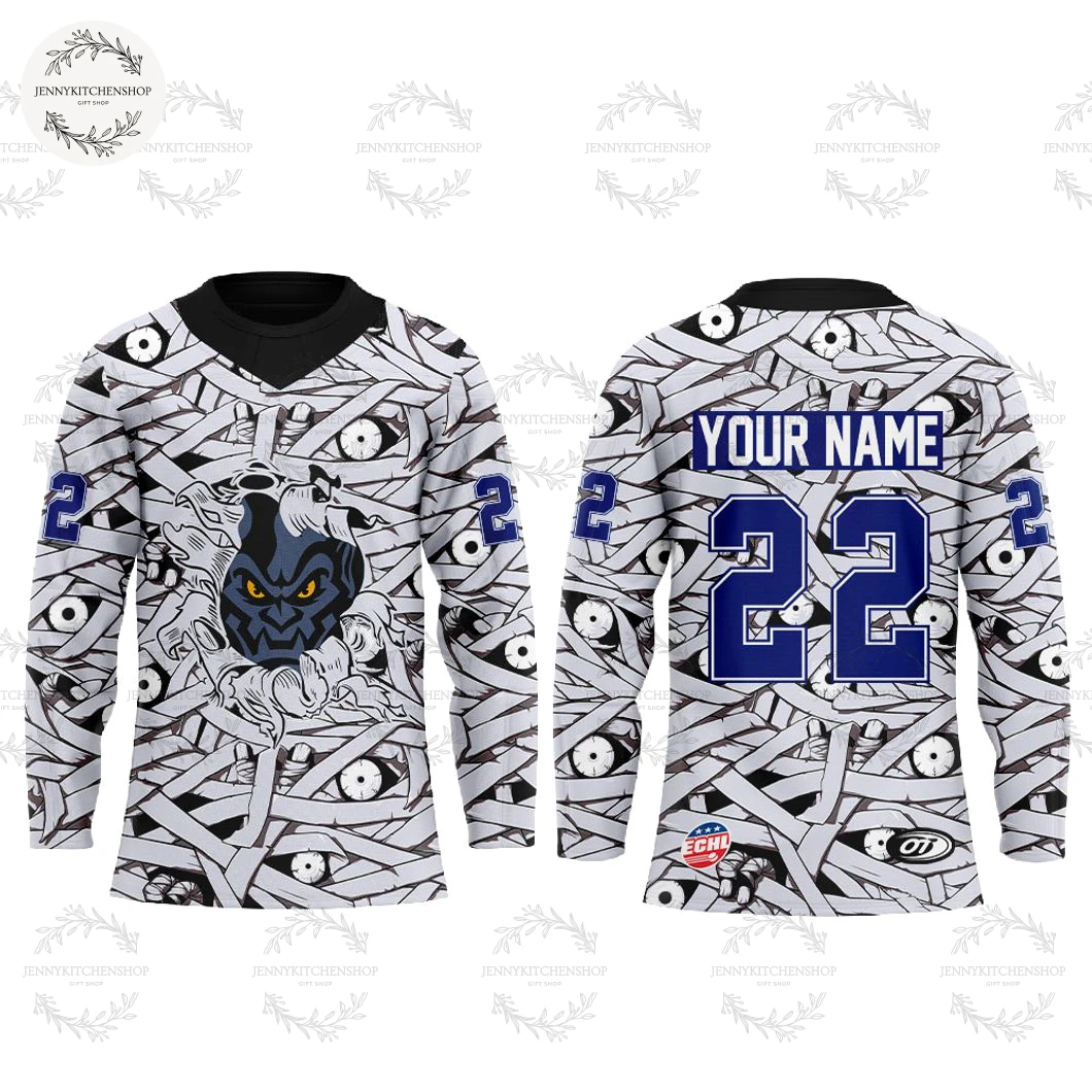 Greensboro Gargoyles Monster Mash Uniform Hockey Jersey