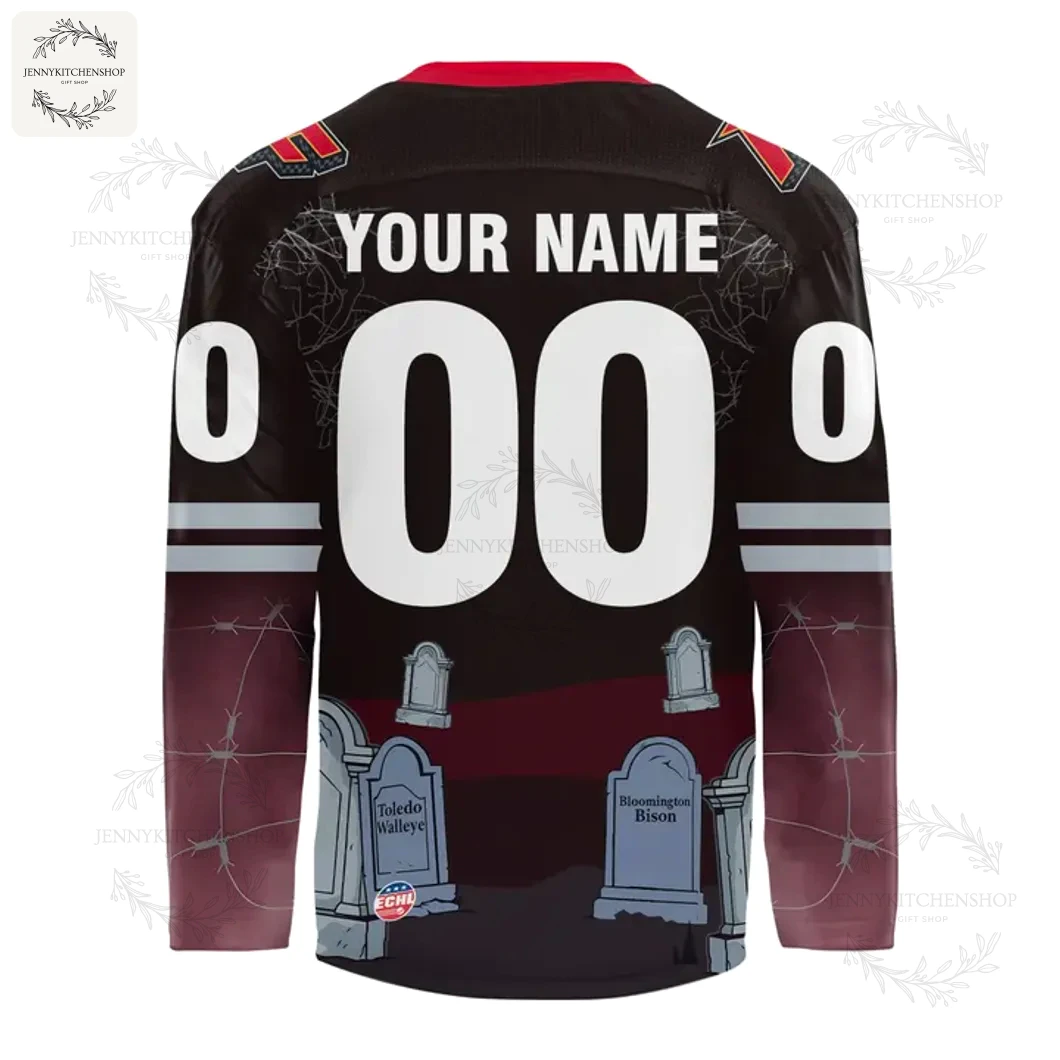 Indy Fuel Hocktoberfest Spooky Special 2025 Hockey Jersey