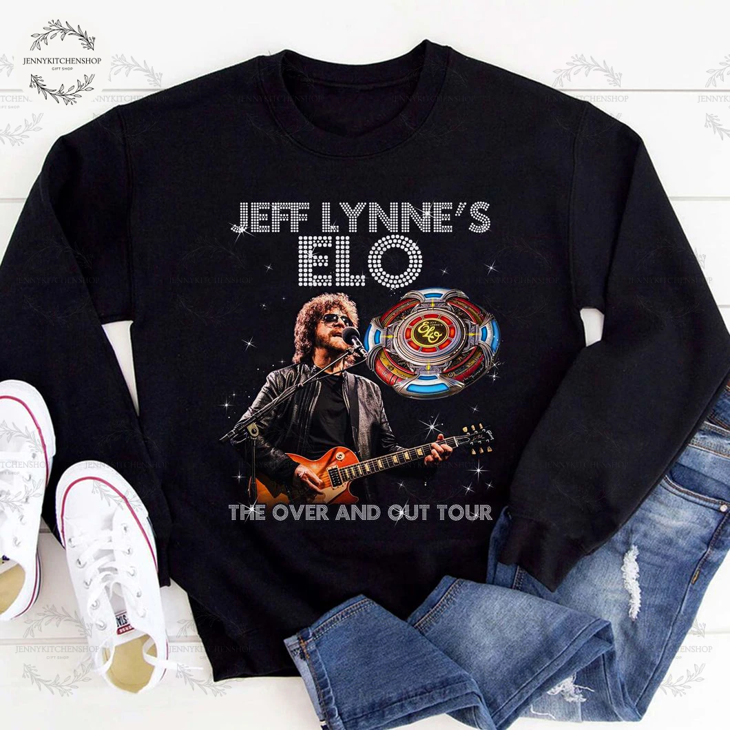 Jeff Lynne's ELO The Over And Out Tour 2025 T-Shirt