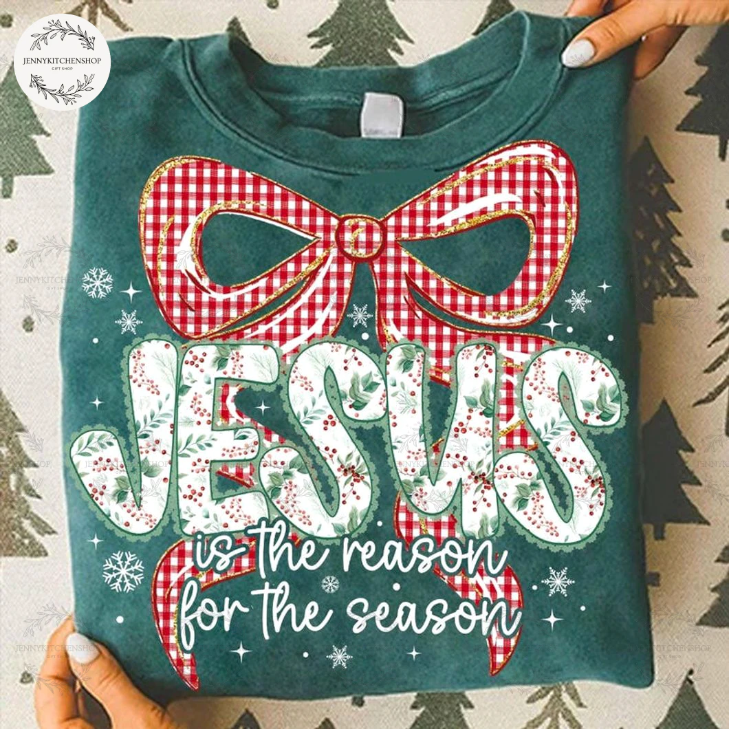 Jesus Is The Reason Merry Christmas T-Shirt