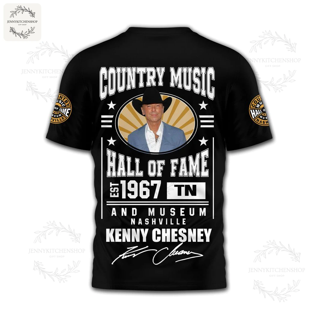 Kenny Chesney Country Music Hall Of Fram 1967-2025 T-Shirt
