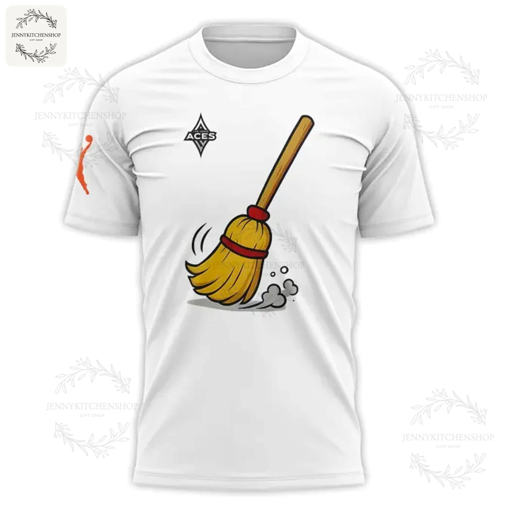 Las Vegas Aces Broom Limited T-Shirt