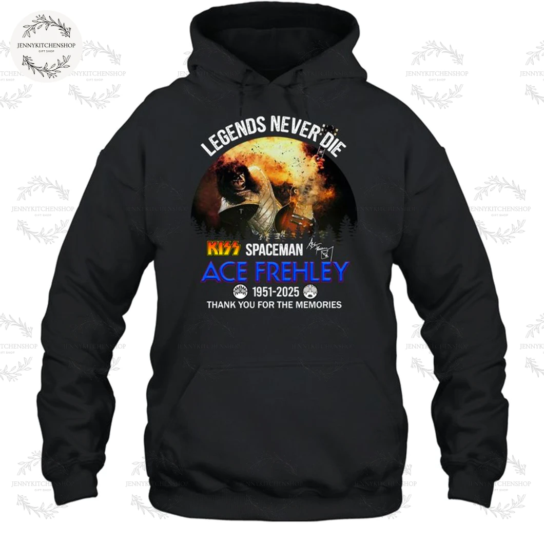 Legend Never Die Ace Frehley 1951-2025 T-Shirt