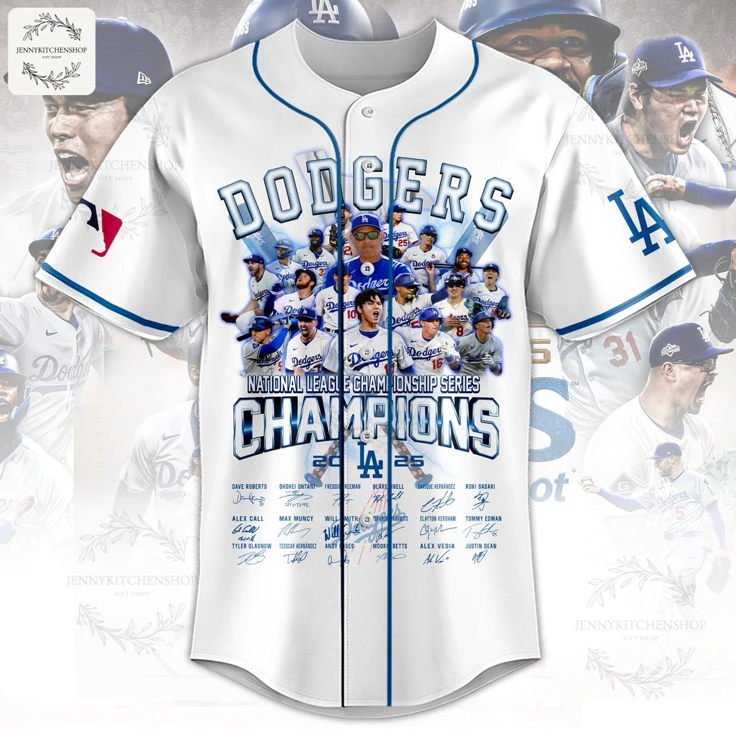 Limited LA Dodgers 2025 NLCS Champions Jersey