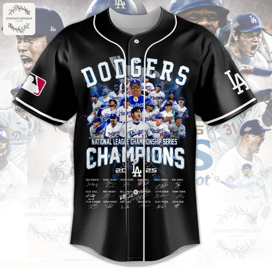 Limited LA Dodgers 2025 NLCS Champions Jersey