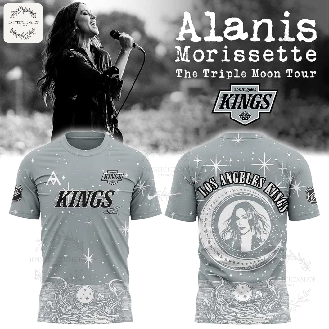 Los Angeles Kings x Alanis Morissette The Triple Moon Tour 2025 Hoodie