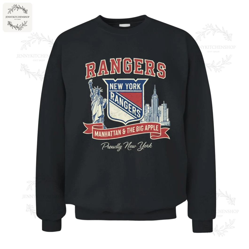 New York Rangers Manhattan & The Big Apple T-Shirt