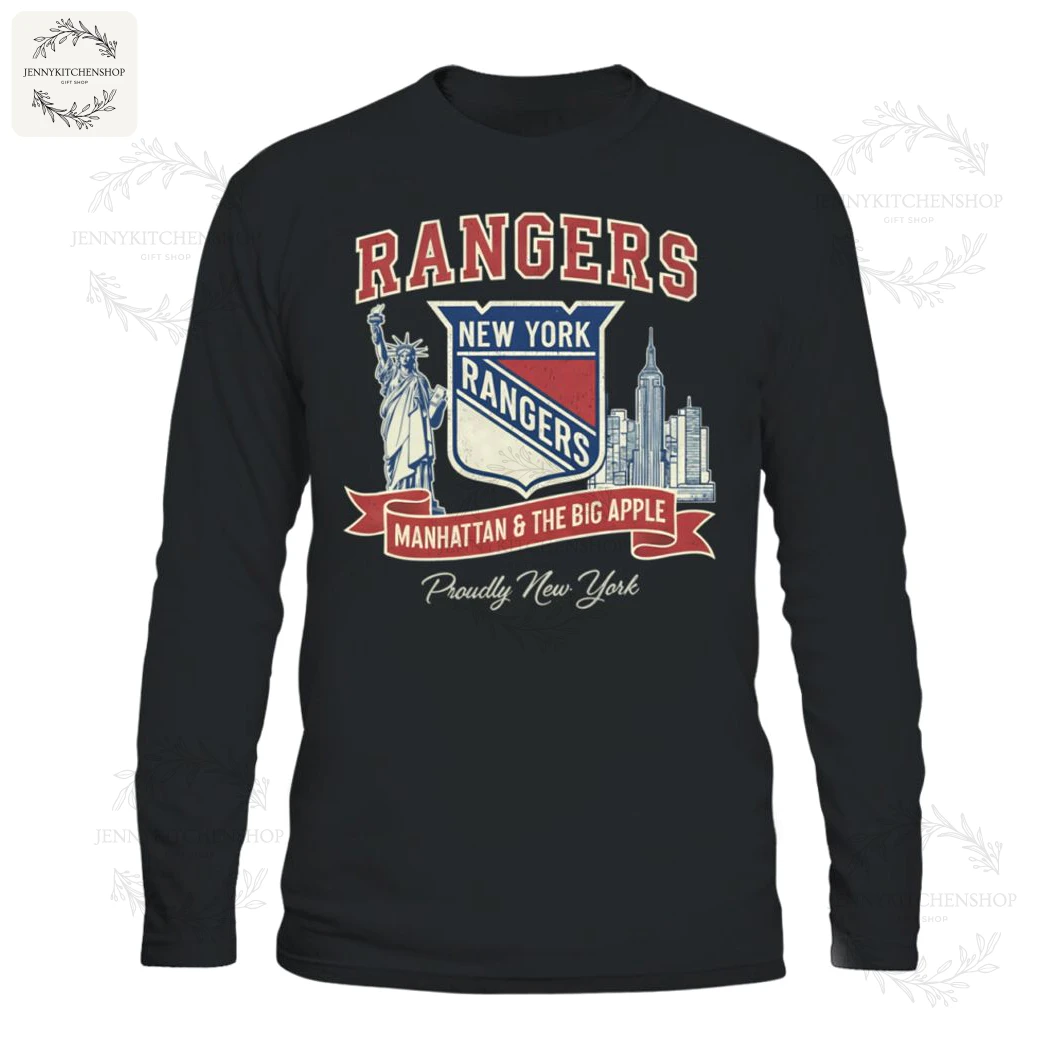 New York Rangers Manhattan & The Big Apple T-Shirt