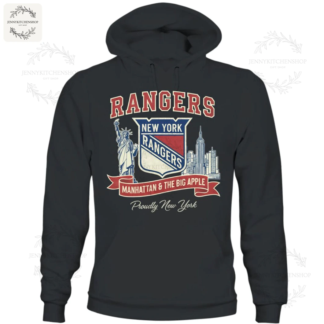 New York Rangers Manhattan & The Big Apple T-Shirt