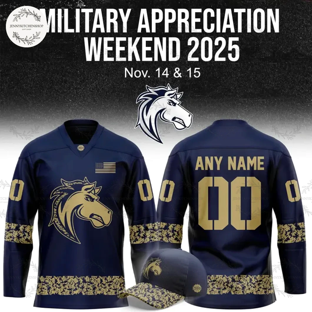 Ogden Mustangs 2025 Military Night Custom Jersey