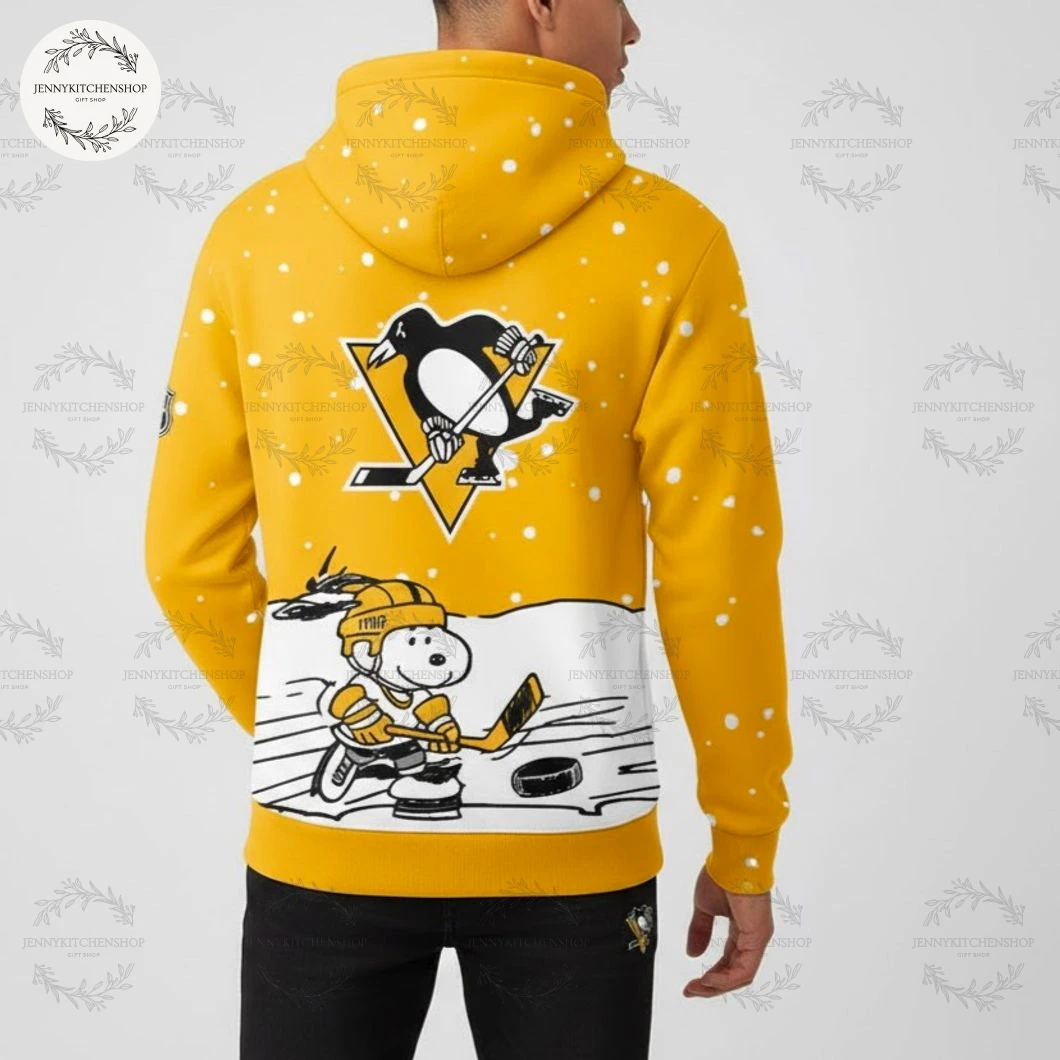 Pittsburgh Penguins New Peanuts 2025 Hoodie