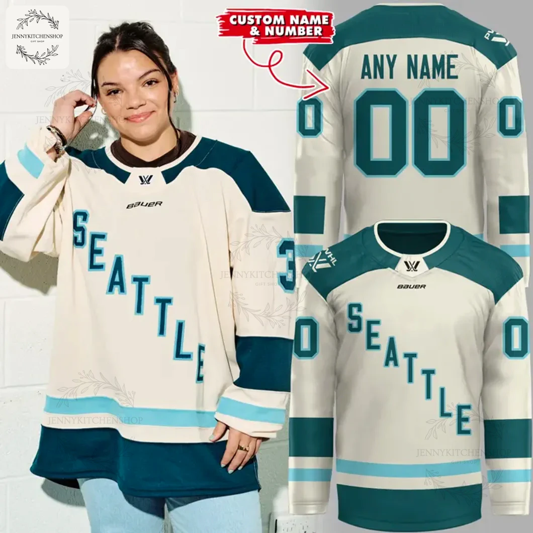 PWHL Seattle New Uniform Fans Special 2025 Hockey Jersey