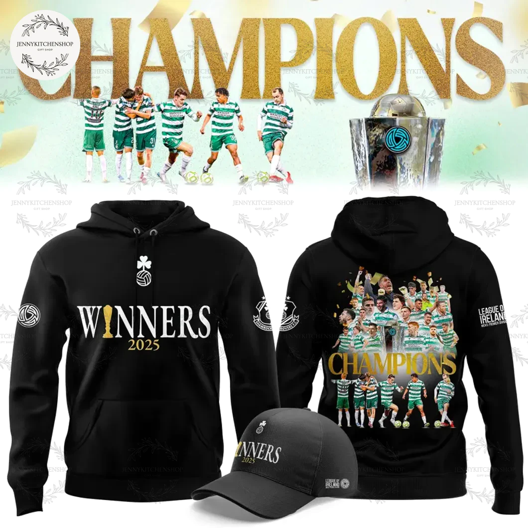 Shamrock Rovers 2025 Champions Hoodie