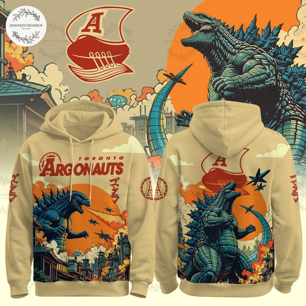 Toronto Argonauts x Godzilla Limited Hoodie